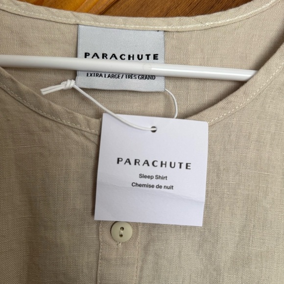 Parachute Ivory Sleep Shirt Size XL - Picture 3 of 5